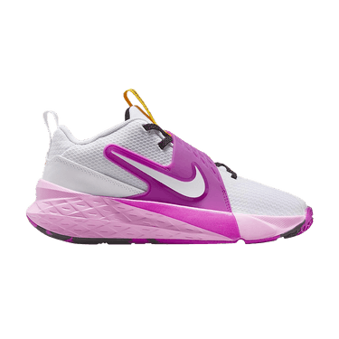 Nike Team Hustle D 12 GS 'White Vivid Purple'