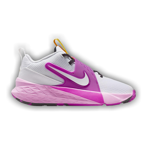 Nike Team Hustle D 12 GS 'White Vivid Purple'