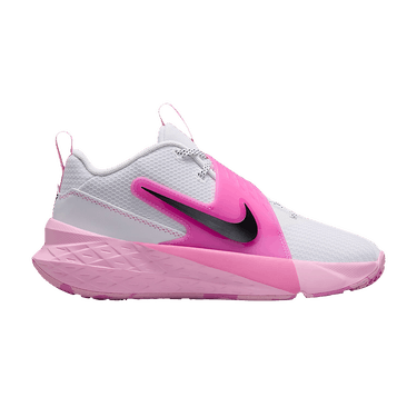 Nike Team Hustle D 12 GS 'White Pink Rise'