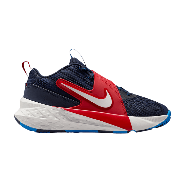 Nike Team Hustle D 12 GS 'Team Navy University Red' HF6279 401