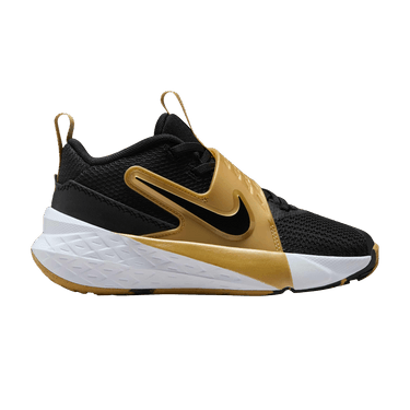 Nike Team Hustle D12 PS 'Black Metallic Gold'