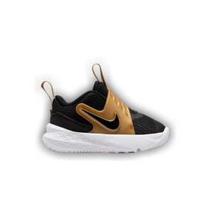 Nike Team Hustle D12 TD 'Black Metallic Gold'