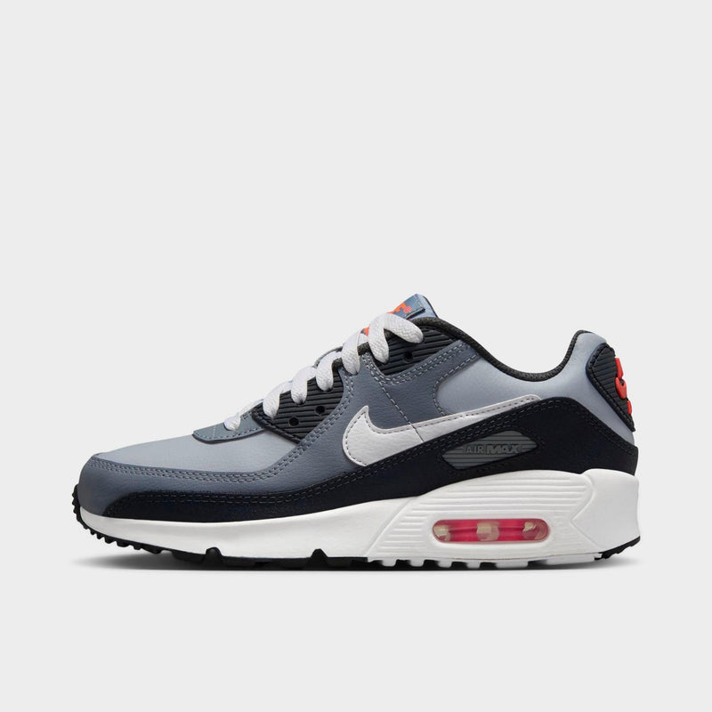 Nike Air Max 90 GS 'Wolf Grey/Cool Grey/Anthracite/White'