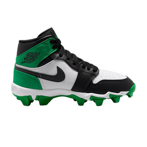 Air Jordan 1 Mid GS 'Black Lucky Green'