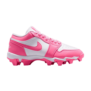 Air Jordan 1 Low Cleat GS 'White Sunset Pulse'