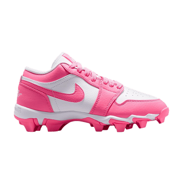 Air Jordan 1 Low Cleat GS 'White Sunset Pulse'