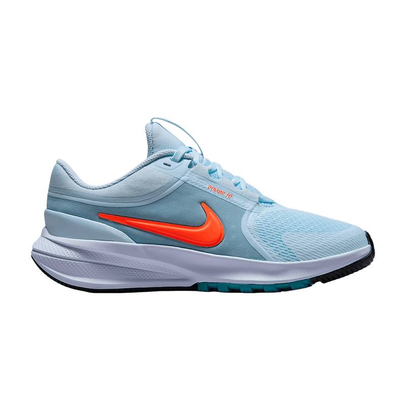 Nike Star Runner 5 GS 'Glacier Blue Energy Black Total Orange' HF7004 404