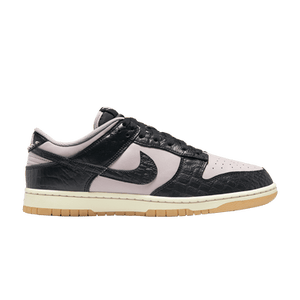 Nike Dunk Low 'Black Platinum Violet Croc'