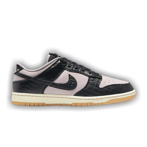 Nike Dunk Low 'Black Platinum Violet Croc'
