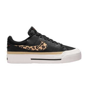 Nike Wmns Court Legacy Lift 'Leopard Print Swoosh'