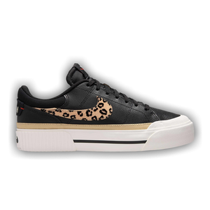 Nike Wmns Court Legacy Lift 'Leopard Print Swoosh'