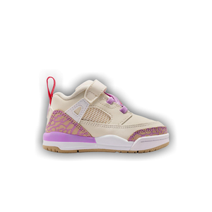 Air Jordan Spizike Low TD 'Pale Ivory/Rush Fuchsia/Desert/Fusion Red'