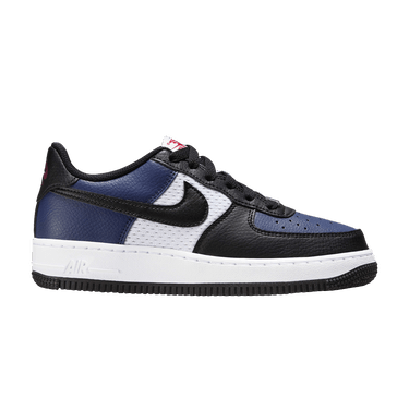 Nike Air Force 1 GS 'Midnight Navy Black Mesh'