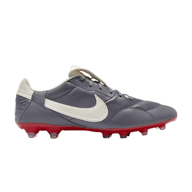 Nike Premier 3 Low FG 'Light Graphite Varsity Red'