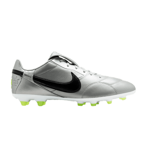 Nike Premier 3 Low FG 'Metallic Silver Volt'