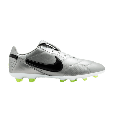 Nike Premier 3 Low FG 'Metallic Silver Volt'