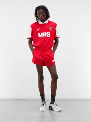 Nike x Martine Rose Football Shorts 'University Red/White'
