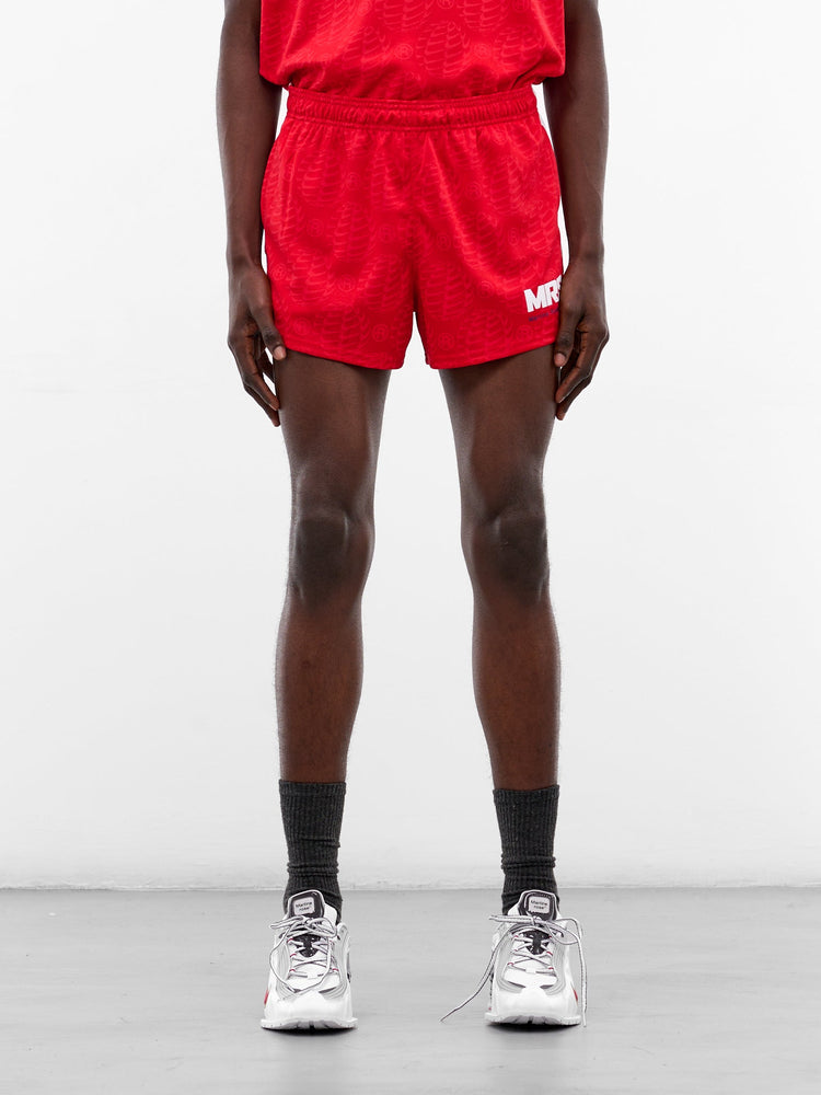 Nike x Martine Rose Football Shorts 'University Red/White'