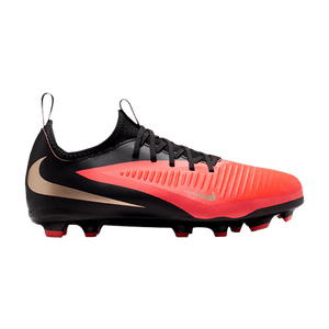 Nike Jr. Phantom 6 Low Academy MG GS 'Bright Crimson Black'