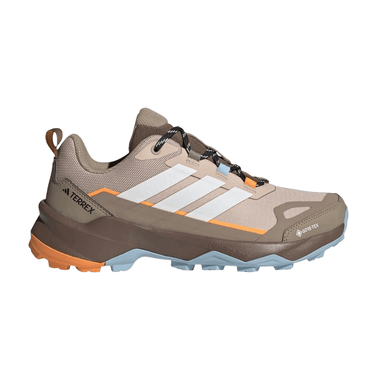 adidas Wmns Terrex Skychaser AX5 GORE-TEX 'Wonder Taupe Off White Glow Blue' HP7169