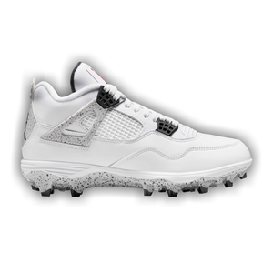 Air Jordan 4 Retro TD Cleat 'White Cement'
