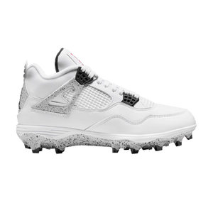 Air Jordan 4 Retro TD Cleat 'White Cement'