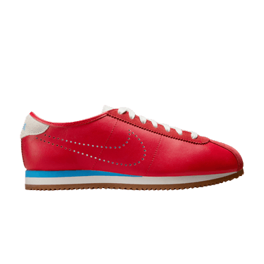Nike Wmns Cortez Leather 'University Red Perforated Swoosh'