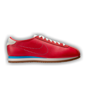 Nike Wmns Cortez Leather 'University Red Perforated Swoosh'