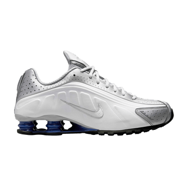 Nike Shox R4 'Metallic Silver Deep Royal Blue'