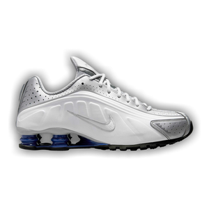 Nike Shox R4 'Metallic Silver Deep Royal Blue'