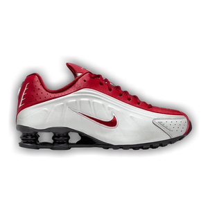 Nike Shox R4 'Metallic Silver Black Team Crimson'