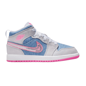 Air Jordan 1 Mid SE PS 'Denim Sequin'