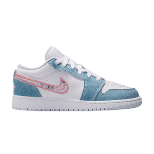 Air Jordan 1 Low GS 'Denim Sequin'