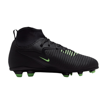 Nike Jr. Phantom 6 High Club MG GS 'Black Illusion Green'