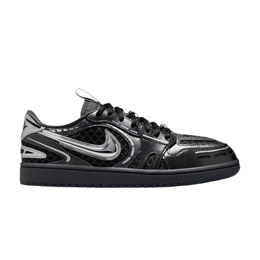 Air Jordan 1 Low Method of Make  'Black/White/Anthracite/Metallic Silver'
