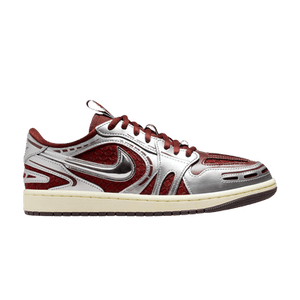 Wmns Air Jordan 1 Low Method of Make V3 'Dark Team Red Metallic Silver'