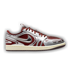 Wmns Air Jordan 1 Low Method of Make V3 'Dark Team Red Metallic Silver'