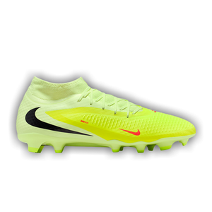 Nike Phantom 6 High Academy MG 'Hyper Crimson Limelight Black'