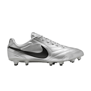 Nike Tiempo Ligera Pro FG Low 'Metallic Silver Black'