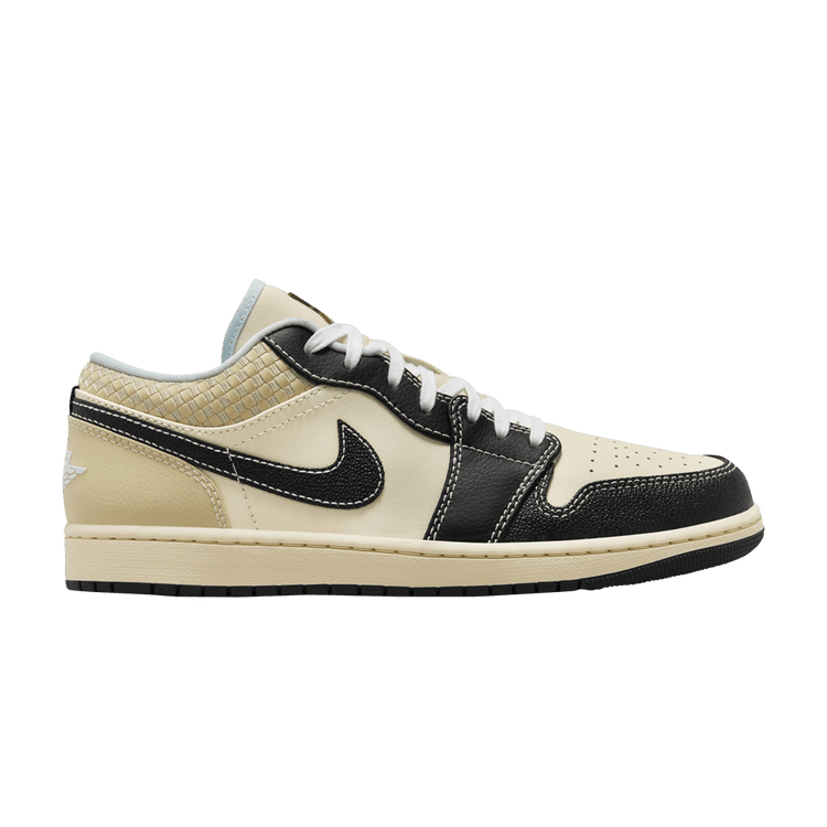 Air Jordan 1 Low SE 'Coconut Milk Black' HQ3437 101