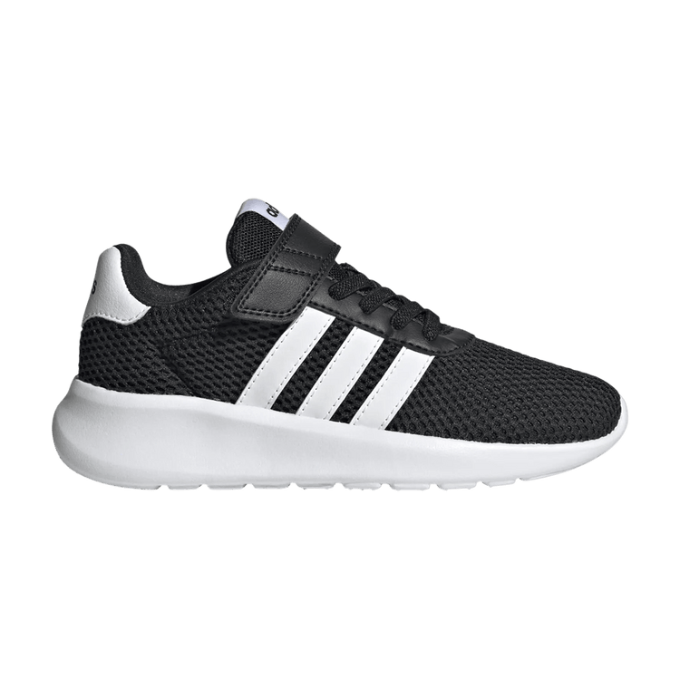 Adidas Lite Racer 3.0 Hook & Loop K 'Black White' HQ3763