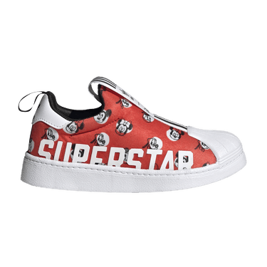 Disney x adidas Superstar 360 X Little Kid 'Minnie Mouse Allover Print'