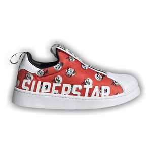 Disney x adidas Superstar 360 X Little Kid 'Minnie Mouse Allover Print'