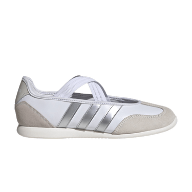 adidas Wmns Barreda Mary Jane 'Cloud White Silver Metallic Off White'