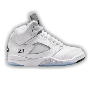 Air Jordan Jordan 5 Retro PS 'White Metallic Silver' 2026