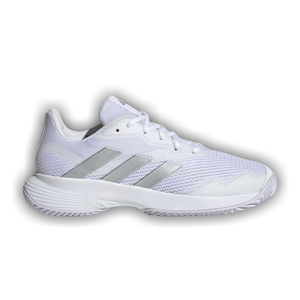 Adidas Wmns CourtJam Control 'White Silver Metallic'