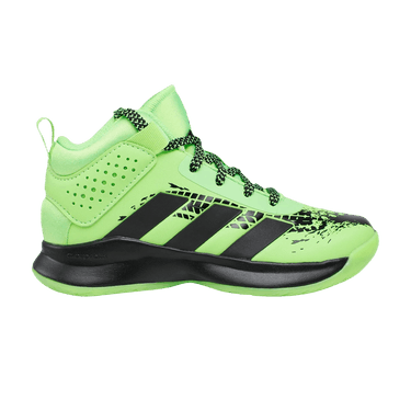 Adidas Cross 'Em Up 5 Wide J 'Team Solar Green Black'