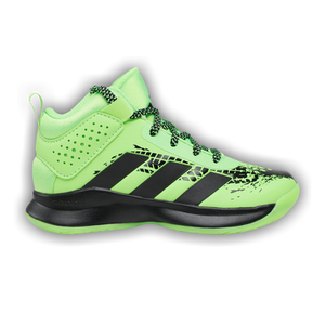 Adidas Cross 'Em Up 5 Wide J 'Team Solar Green Black'