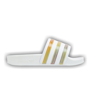 Adidas Adilette Slide J 'White Multi-Color'