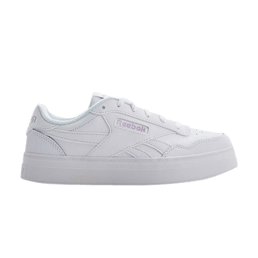 Reebok Wmns Court Advance Bold 'White Purple Oasis'